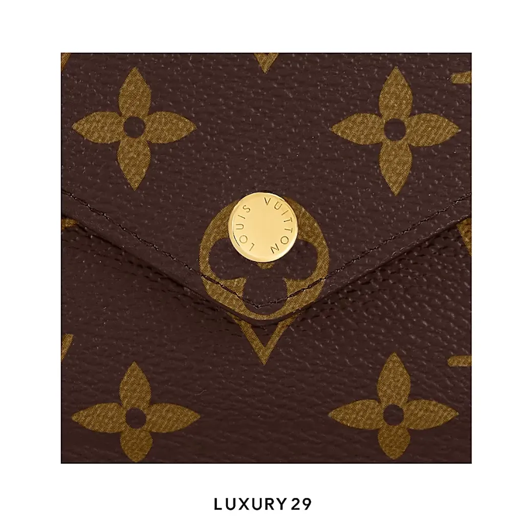 Louis Vuitton LV Victorine wallet Monogram Canvas Brown(Small, Brown)