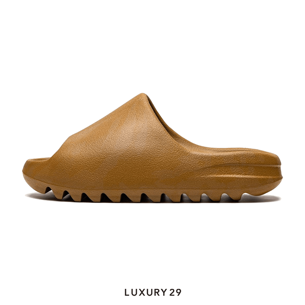 Adidas Yeezy Slide Ochre(47, Brown)
