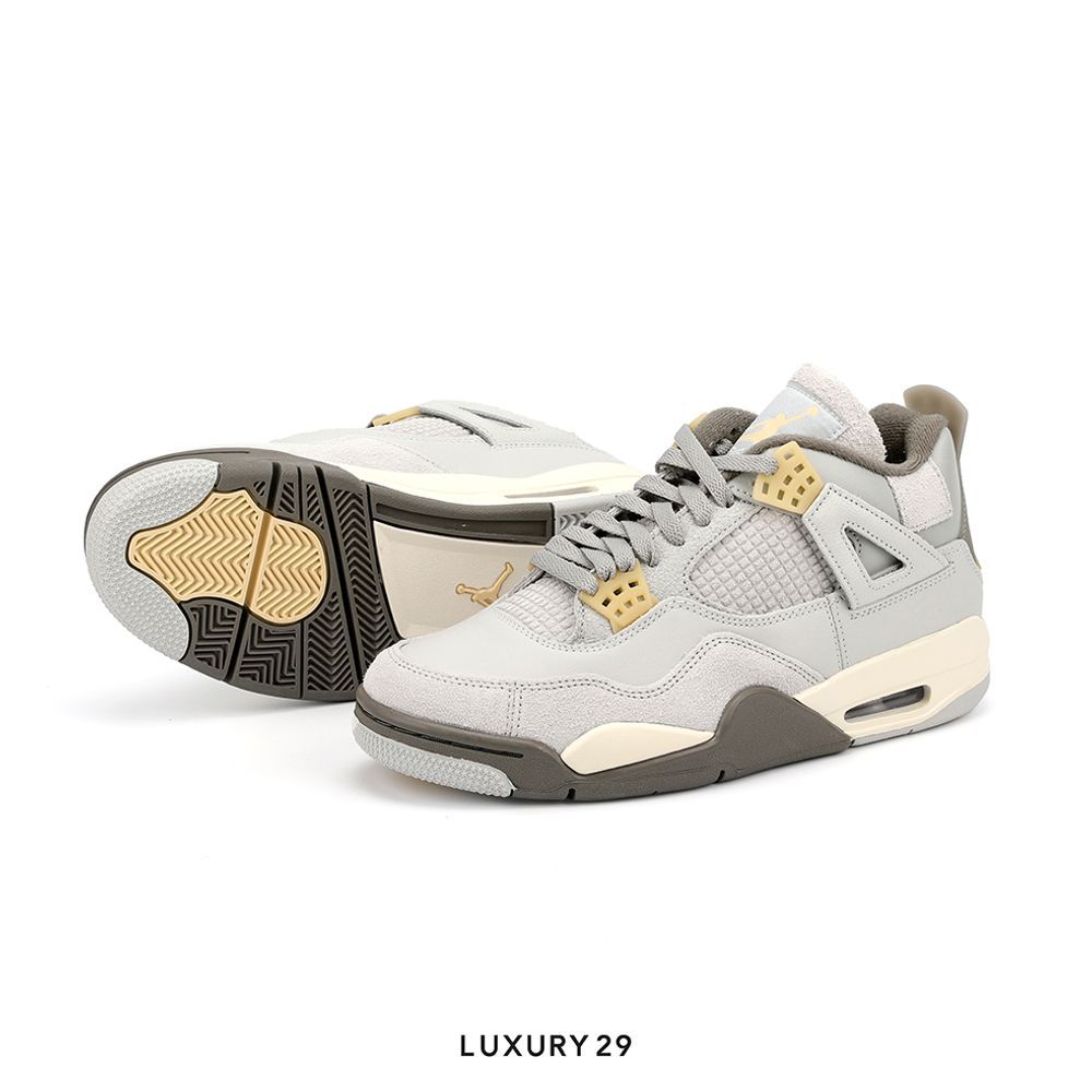 Nike Jordan 4 Retro SE Craft Photon Dust(41, Grey)