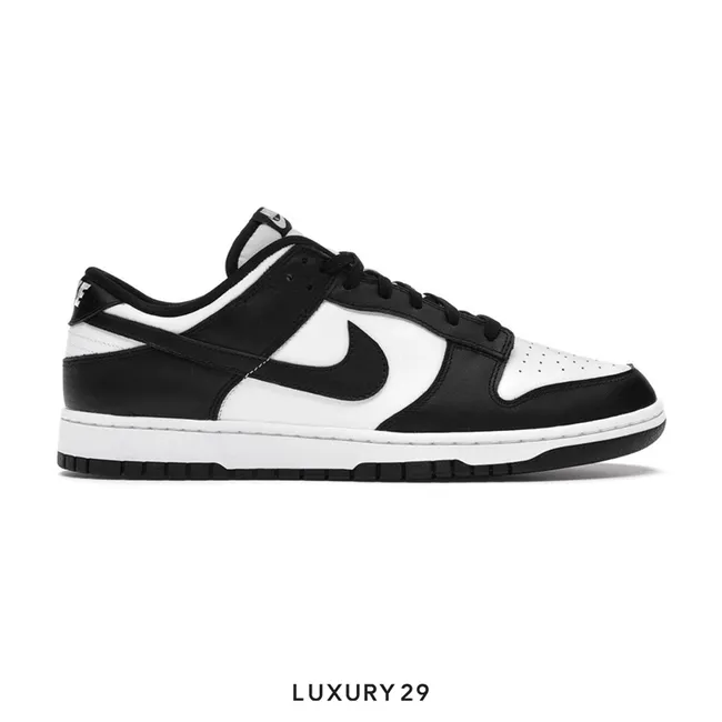 Nike Dunk Low Retro White Black Panda  (2021)  (Women's)