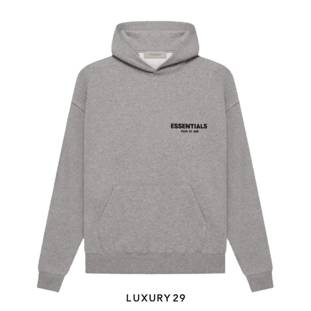 Essentials Fear Of God Hoodie Dark Oatmeal (SS22)