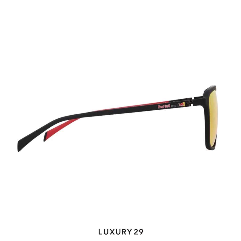 Red Bull Spect Sunglasses REDPS106-03P SPIN Concept brown with red mirror(Free Size, Red)