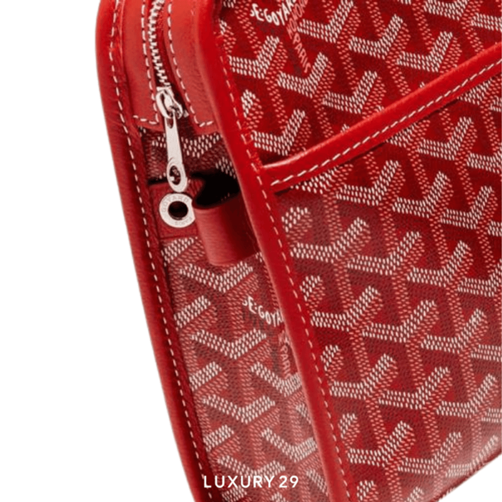 Goyard Jouvence GM Toiletry Bag Red(Large, Red)