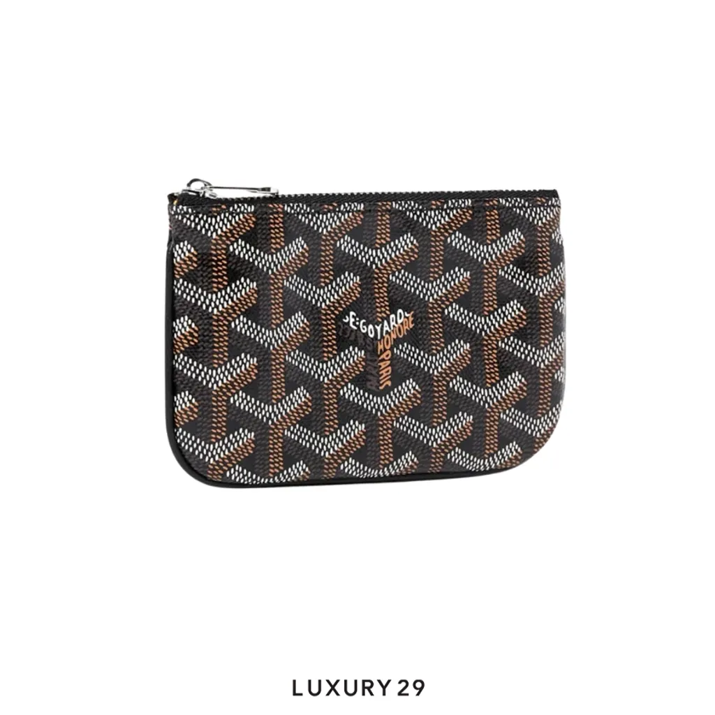 Goyard Senat Nano Key Pouch Black(Nano, Black)