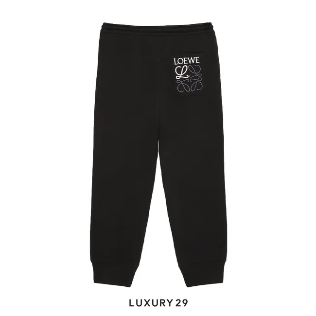 Loewe Anagram Sweat Pant Black