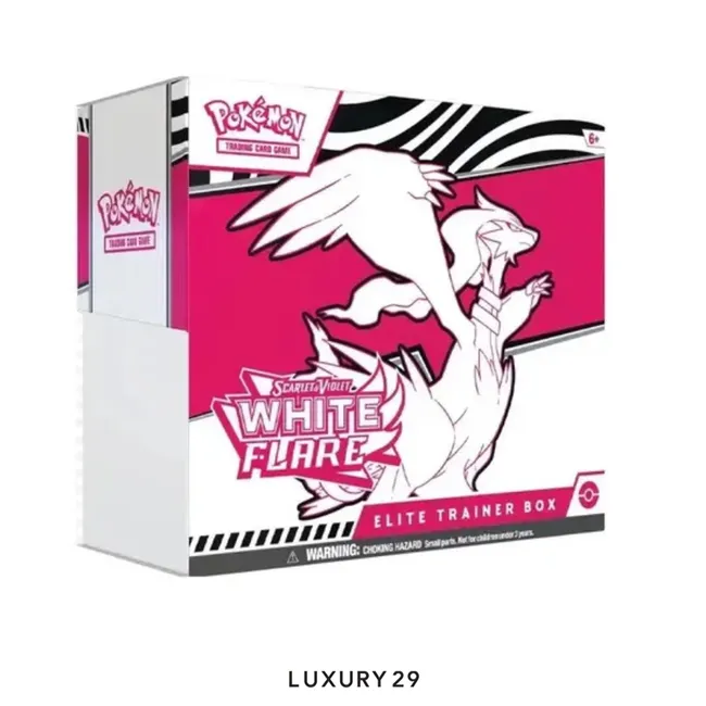 Pokemon TCG: scarlet & violet white flare elite trainer box  (EN)