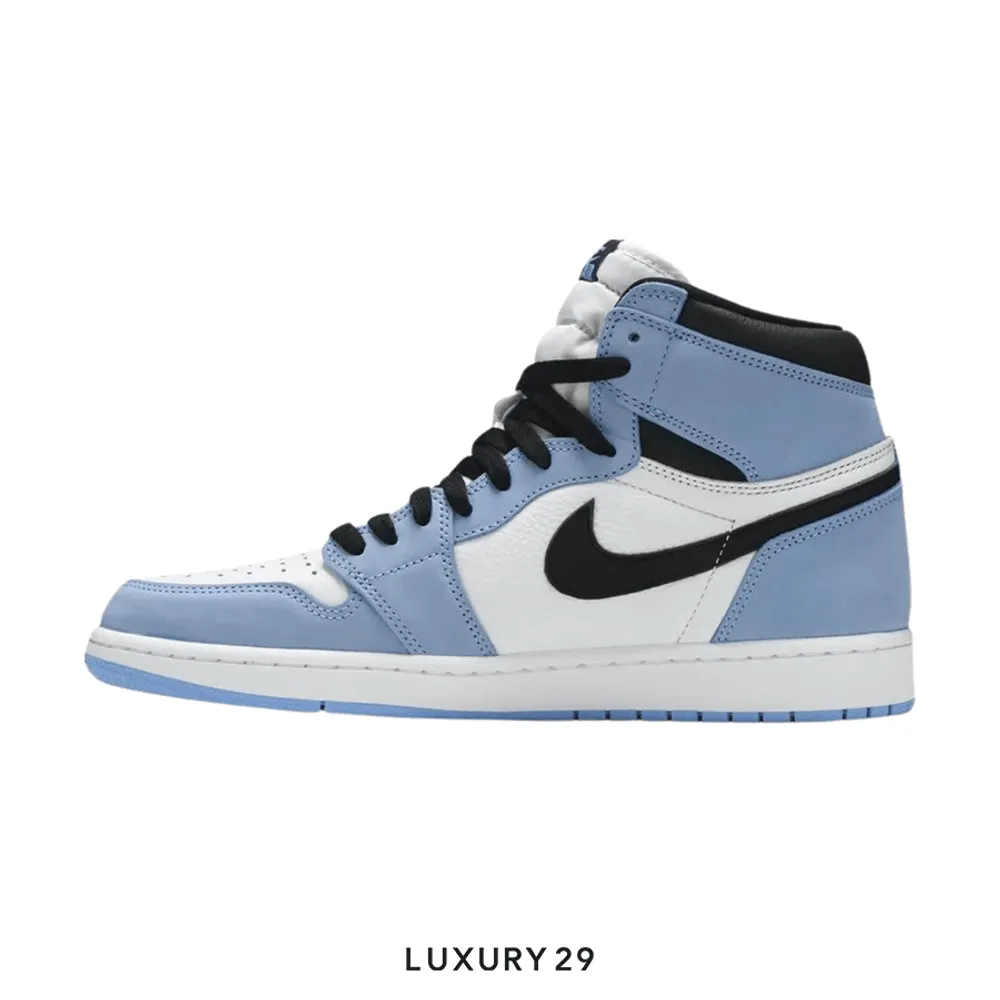 Nike Jordan 1 Retro High OG University Blue (GS)(M)(40, Blue)