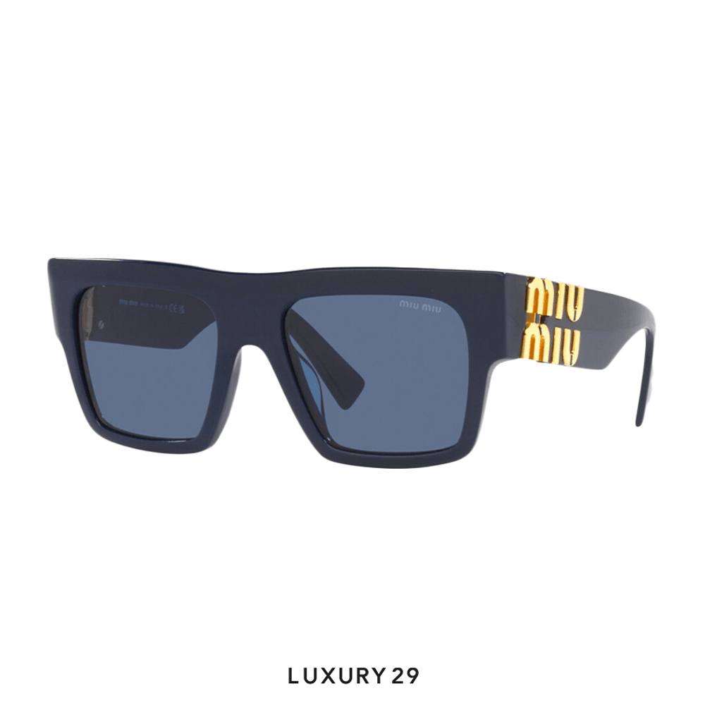 Miu Miu Gradient Women's 55 mm Navy Blue(Free Size, Blue)
