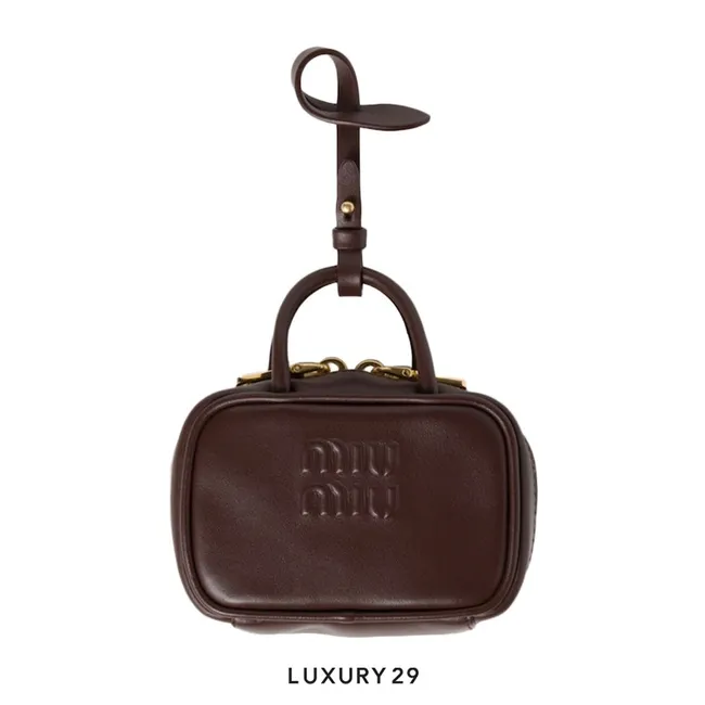 Miu Miu Leather Trick In Radica