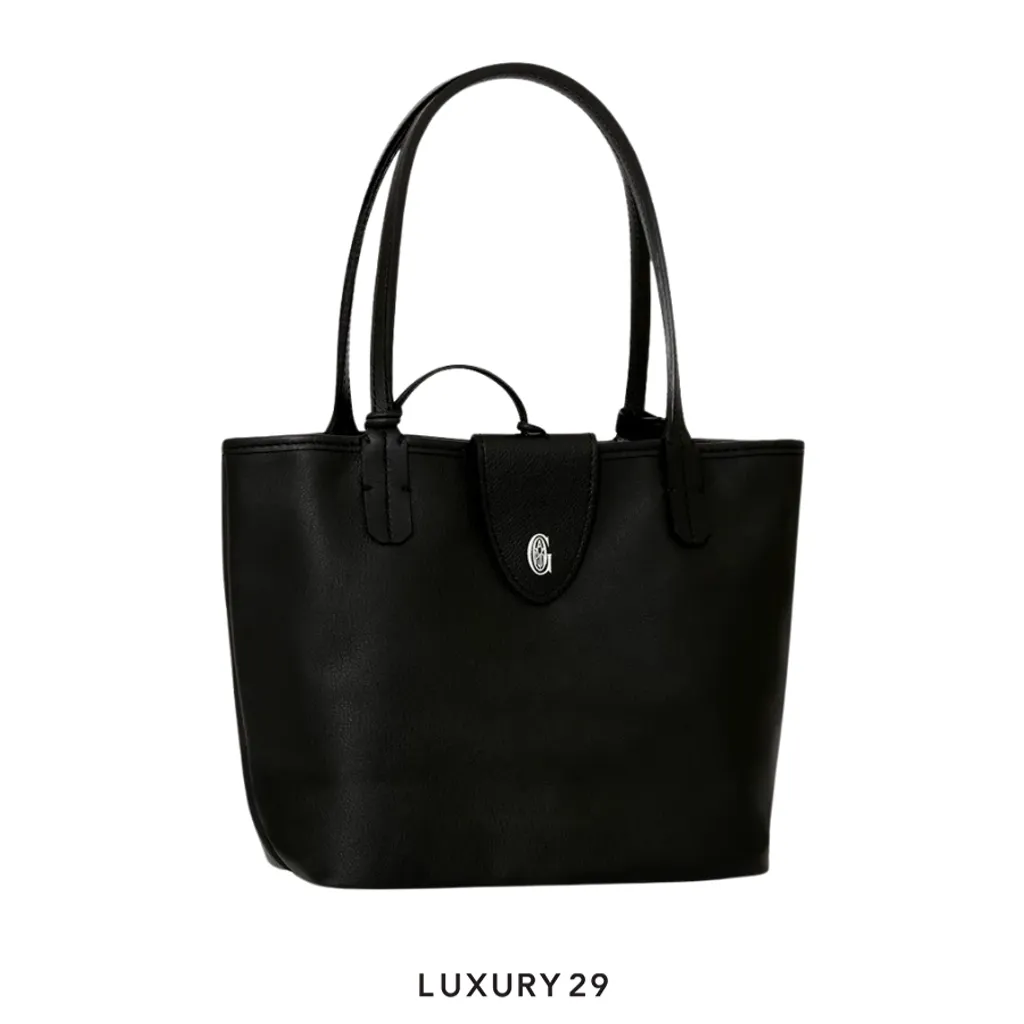 Goyard Anjou Mini Bag with Croc Universal Black(Mini, Black)