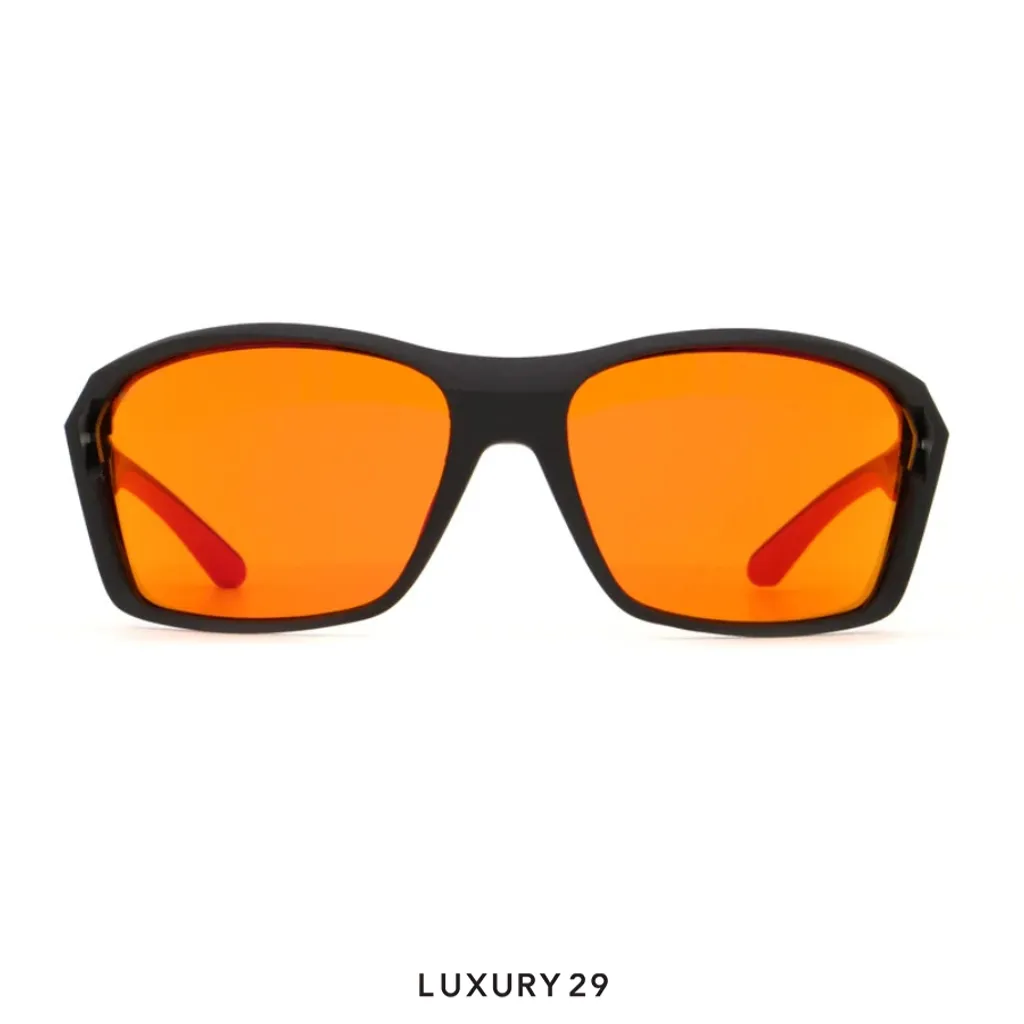 Red Bull Spect Sunglasses Drill-04 orange with red mirror(Free Size, Orange)