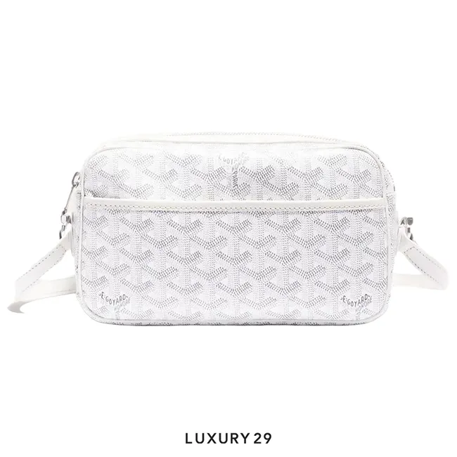 Goyard Cap-Vert PM Bag White