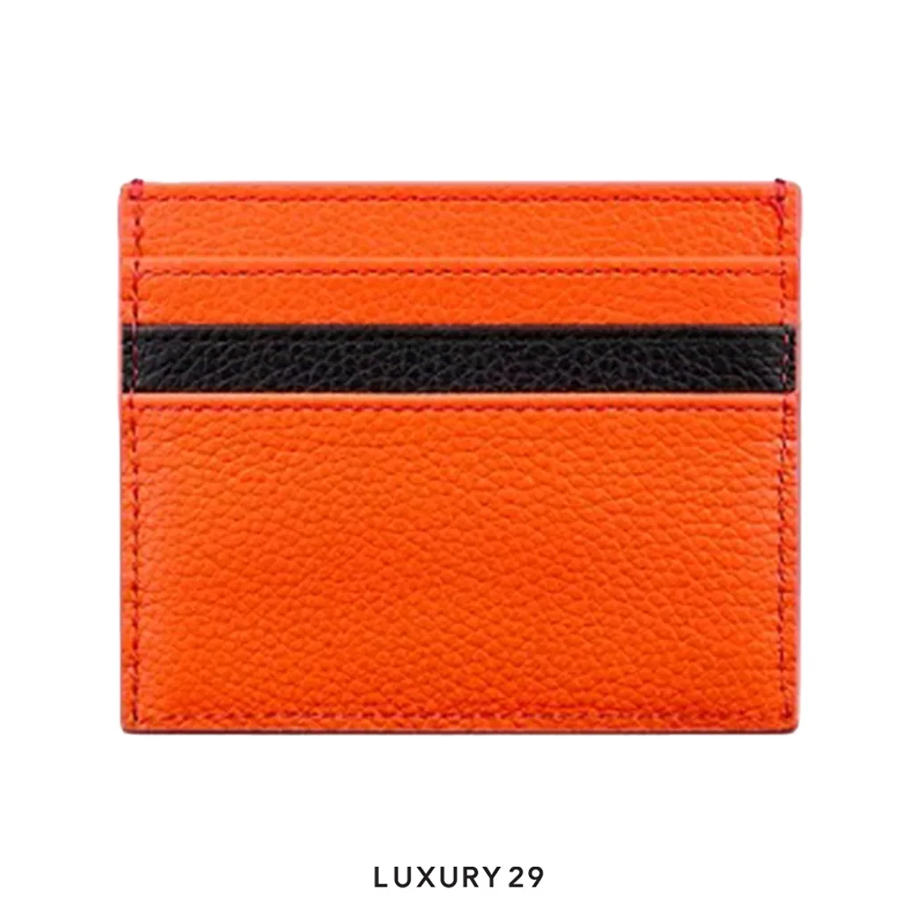 Dior and Kaws Card Holder Green/Red(Small, Red)