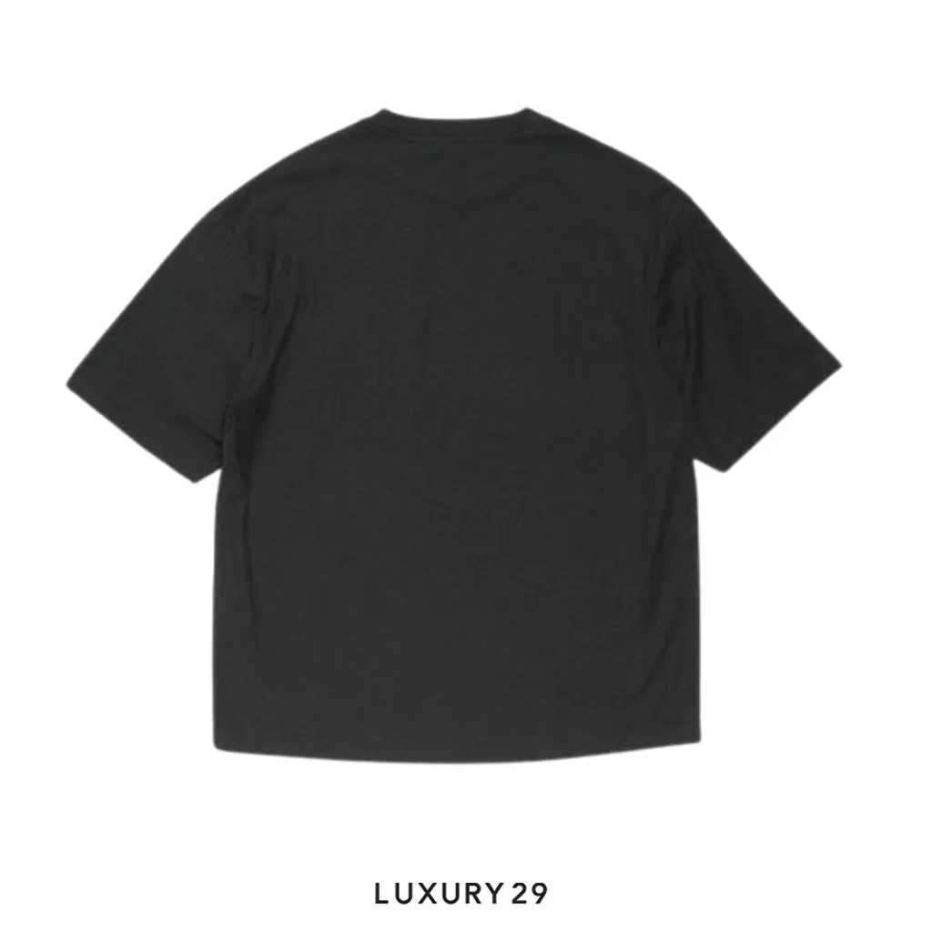 Acne Studios Logo t-shirt - Relaxed unisex fit 1996 logo on chest pocket Black(S, Black)