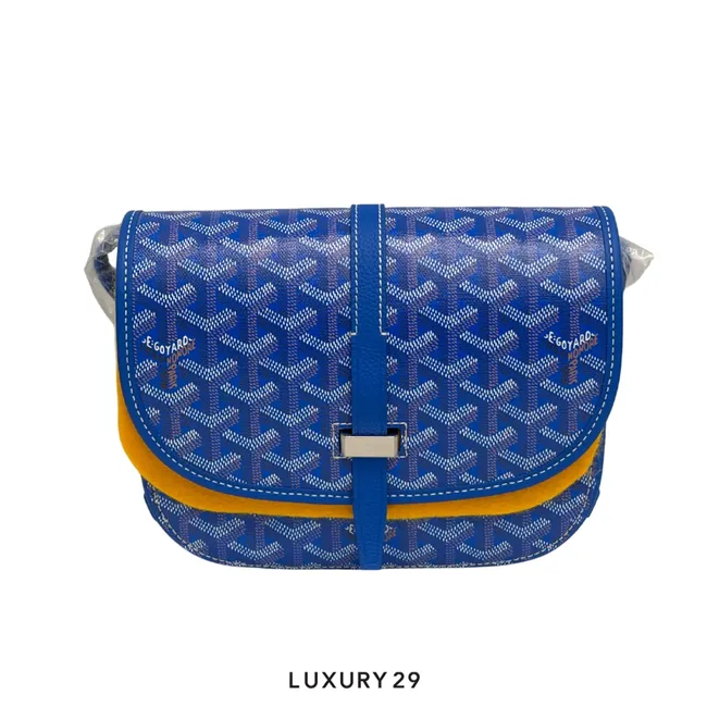 Goyard Belvedere PM Bag Blue
