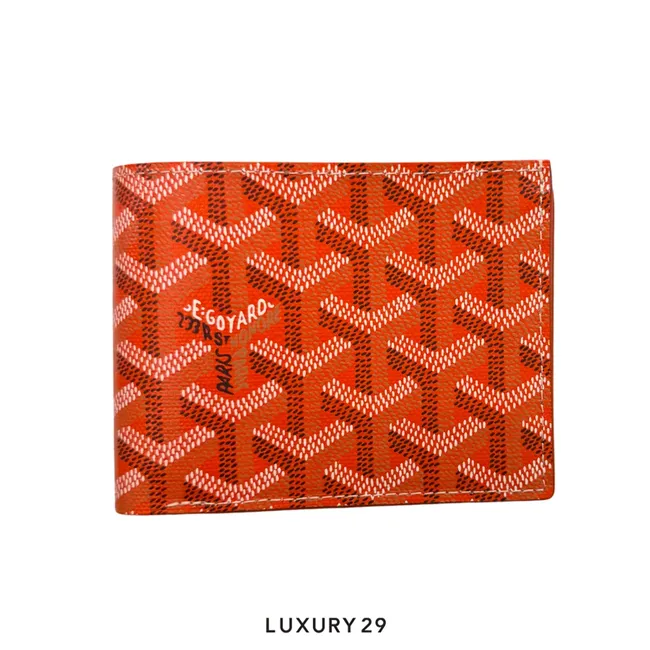 Goyard Victoire Wallet Orange