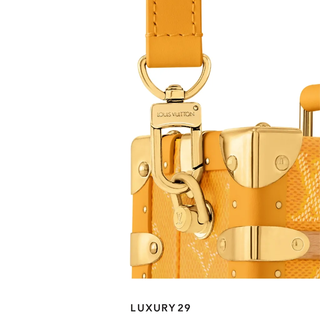 Louis Vuitton LV Handle Trunk Yellow(Small, Yellow)