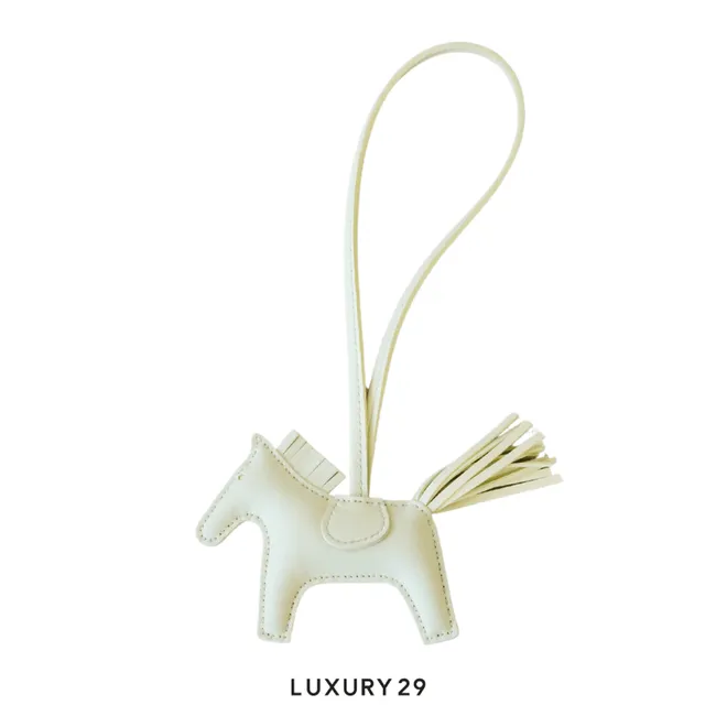 Hermes Rodeo PM charm Jaune Milton / Jaune Milton / Jaune Milton