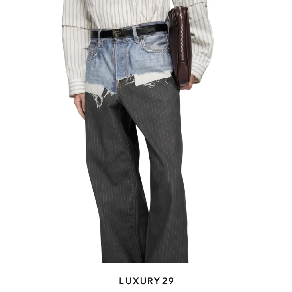 Acne Studios trompe-jeans-1981 Blue/black(S/S , Blue)