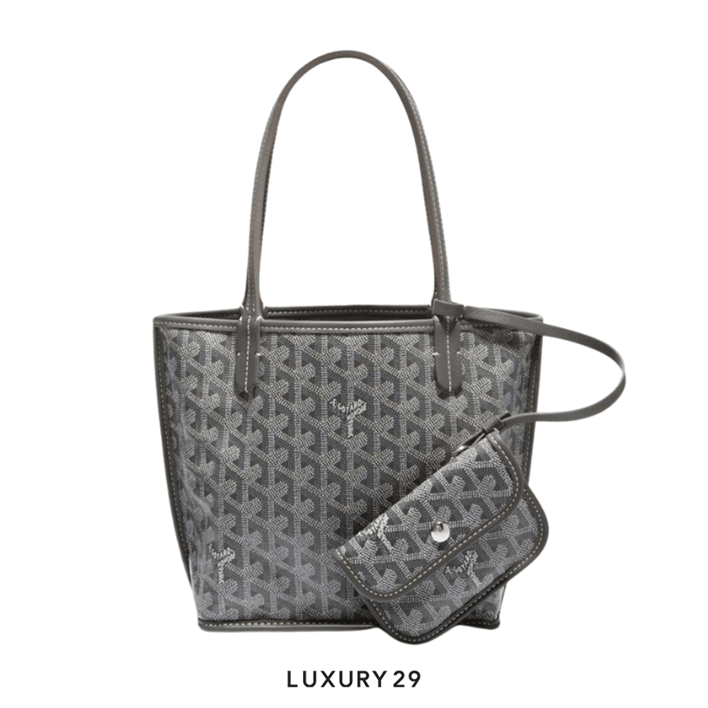 Goyard Anjou Mini Bag Grey(Mini, Grey)