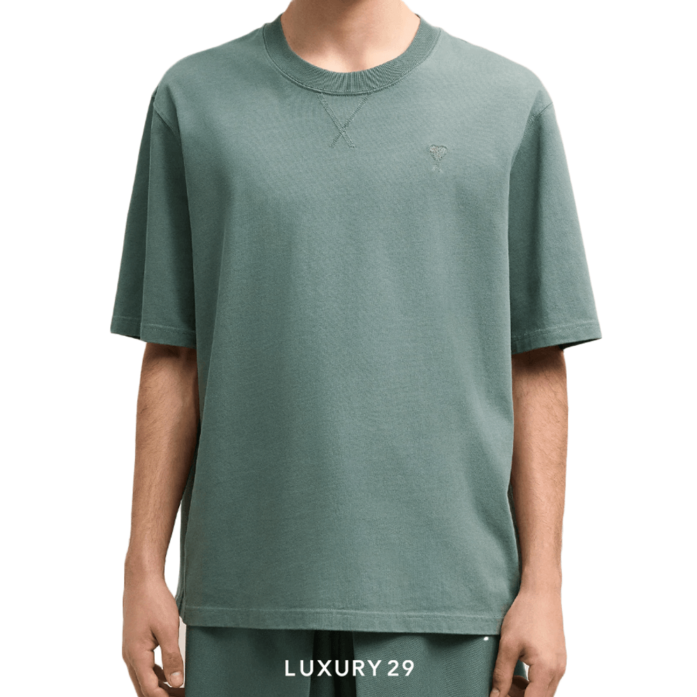AMI DE COEUR T-SHIRT ANTIQUE CLAY(M, Green)