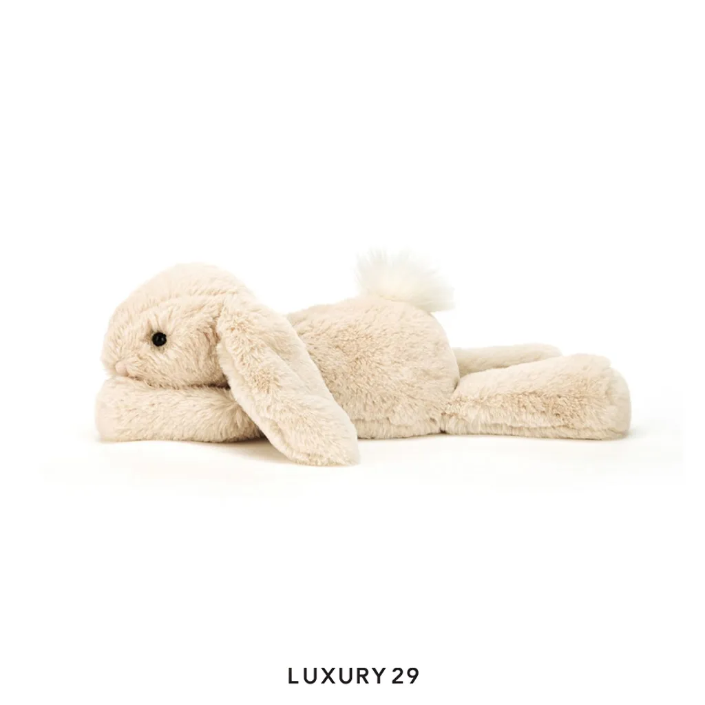 JellyCat Smudge Rabbit(Small, White)