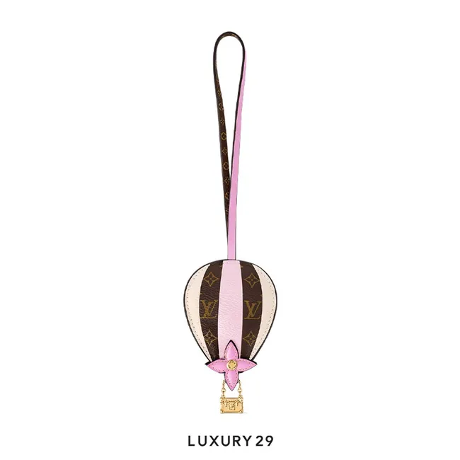 Louis Vuitton LV Sky Bag Charm Rose Clair