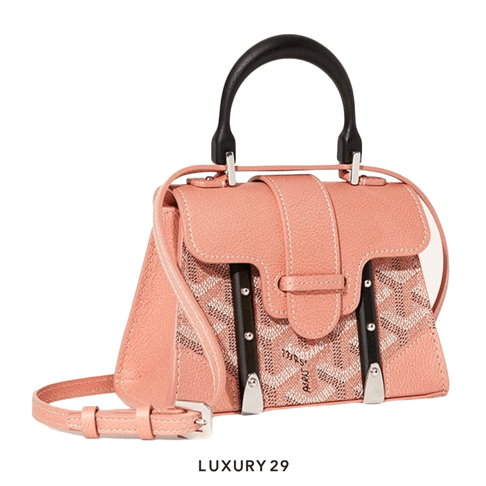 Goyard Saigon Structure Nano Bag 2024 Pearly Coral(Mini, Pink)