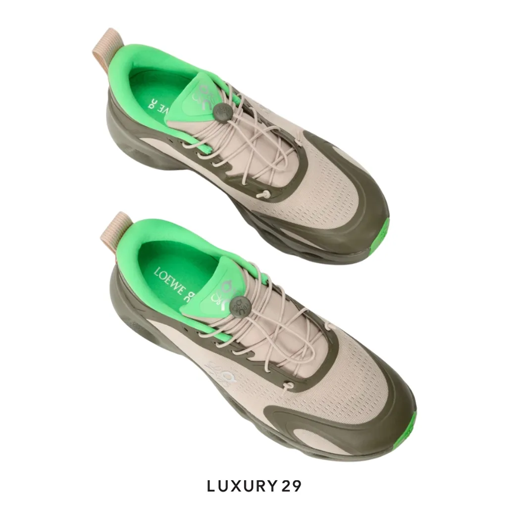 On X Loewe Cloudsolo Khaki Green/Sand(42, Green)
