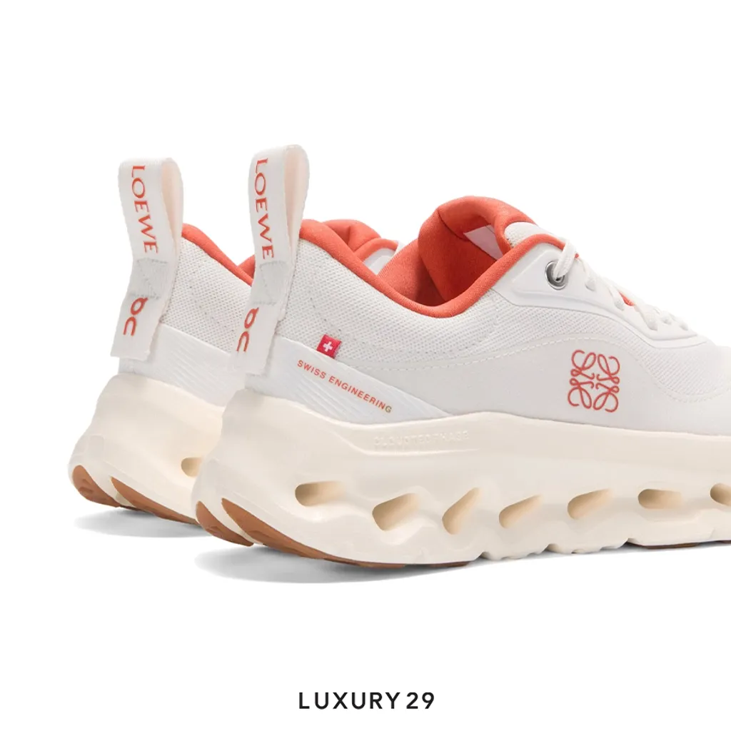 On x Loewe Cloudtilt 2.0 sneaker White/Orange(M)(41, Orange)