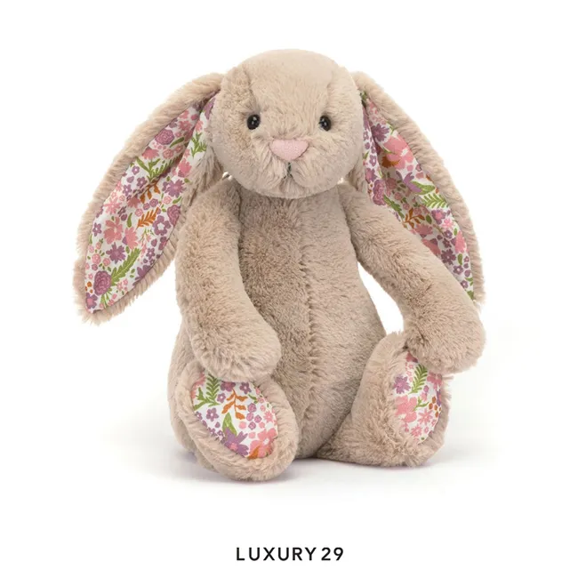 JellyCat Blossom Beige Bunny Petal