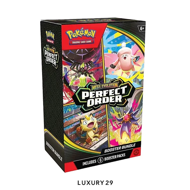 Pokemon TCG: Mega Evolution-Perfect Order Booster Bundle  (EN)