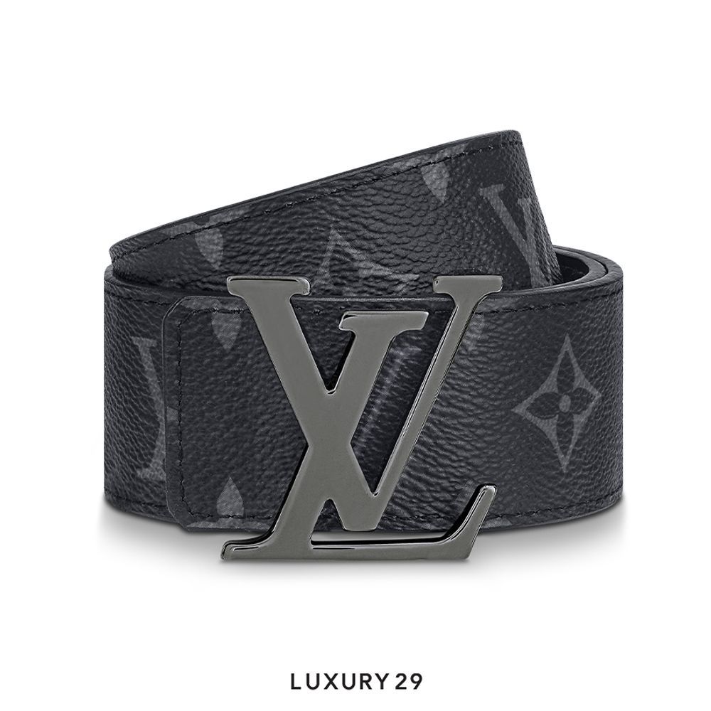 LOUIS VUITTON LV INITIALES 40mm Reversible Belt(40, Black)