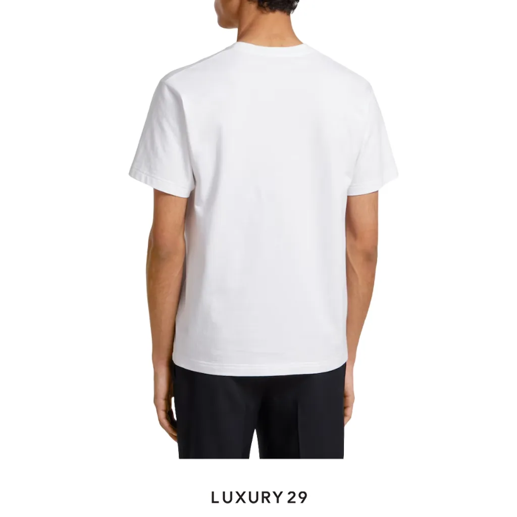 Gucci Printed cotton jersey T-shirt Double G and Horsebit print White(M, White)