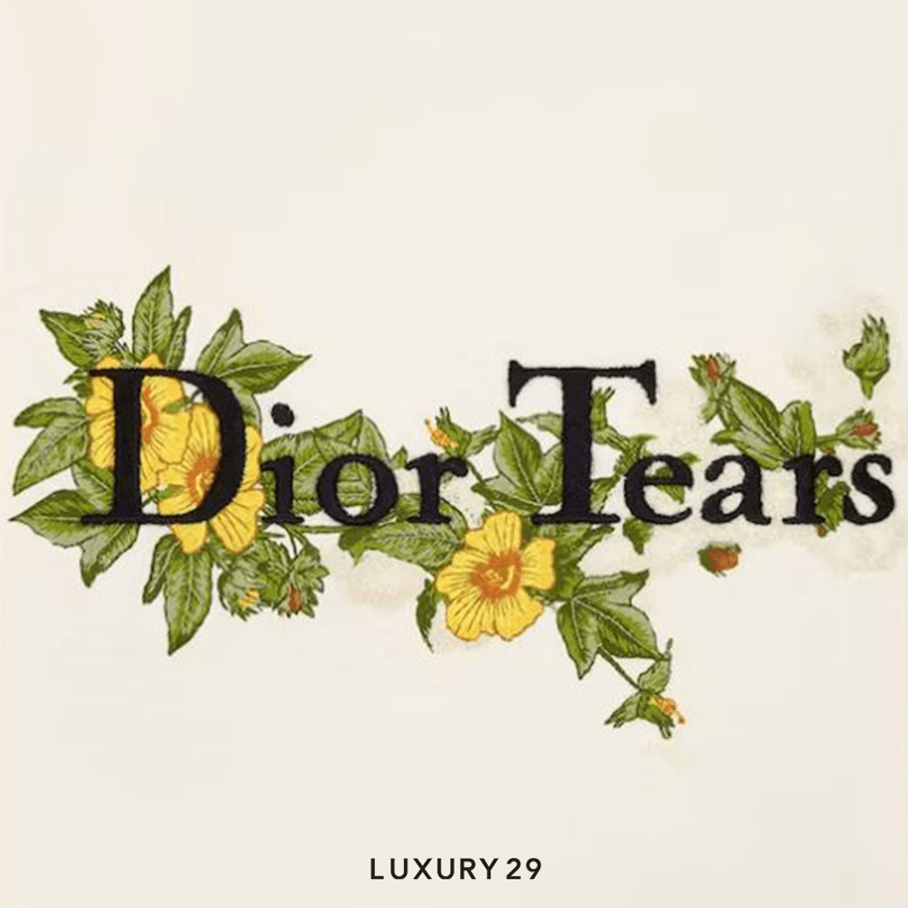 Dior Relaxed-Fit TEARS T-Shirt White Slub Cotton Jersey(S, White)
