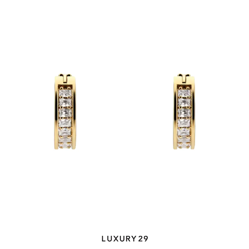 Gucci Blondie crystal mini earrings Gold(Free Size, Gold)