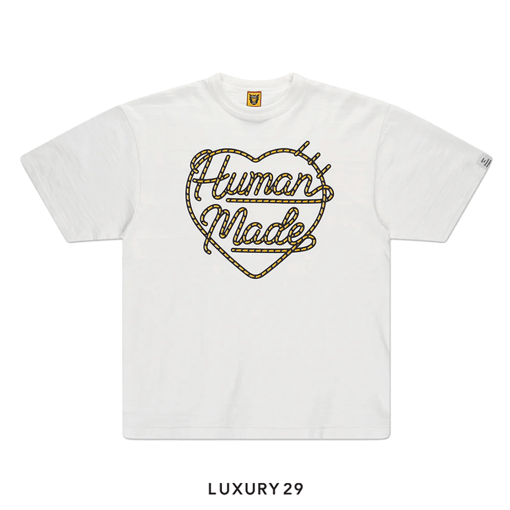 Human Made Graphic T-Shirt #01 White(2XL, White)