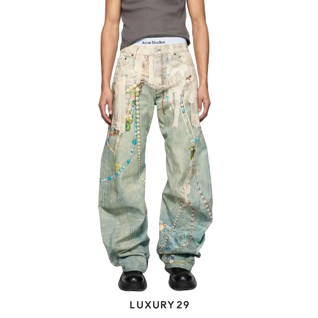 Acne Studios Relaxed fit jeans - 2006(46, Blue)