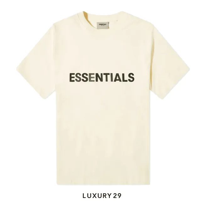 Essentials Fear Of God T-Shirt Buttercream  (SS22)